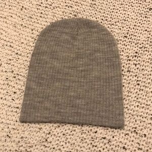 Ribbed knit beanie